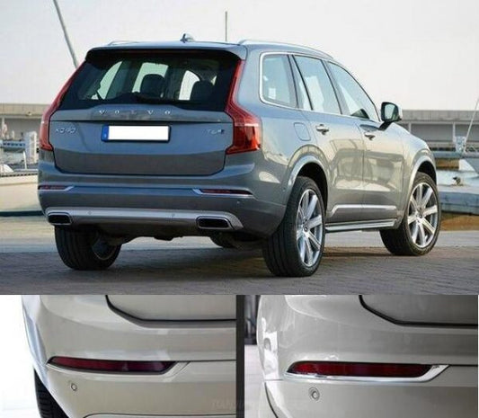 volvo xc90 spa chrom rucklicht leuchte licht hinten abdeckung