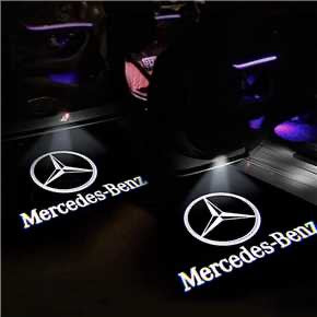 【Xcar】【First order discount 】2Pcs  Car Door LED HD Welcome Logo Light