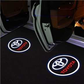 【Xcar】【First order discount 】2Pcs  Car Door LED HD Welcome Logo Light