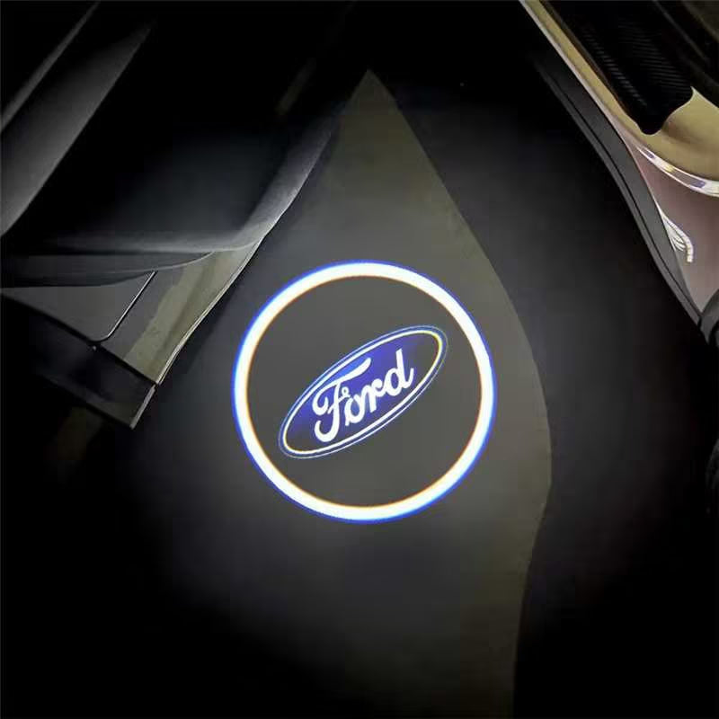 【Xcar】【First order discount 】2Pcs  Car Door LED HD Welcome Logo Light