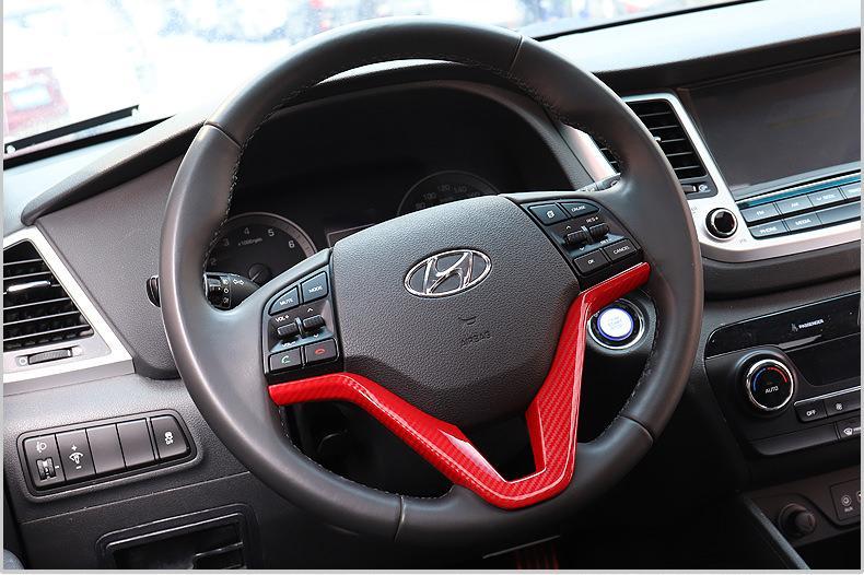 hyundai tucson 3 tl carbon lenkradbezug lenkradhulle abdeckung rahmen