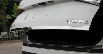 skoda kodiaq chrom gepackraum kofferraum laderaum deckel leiste
