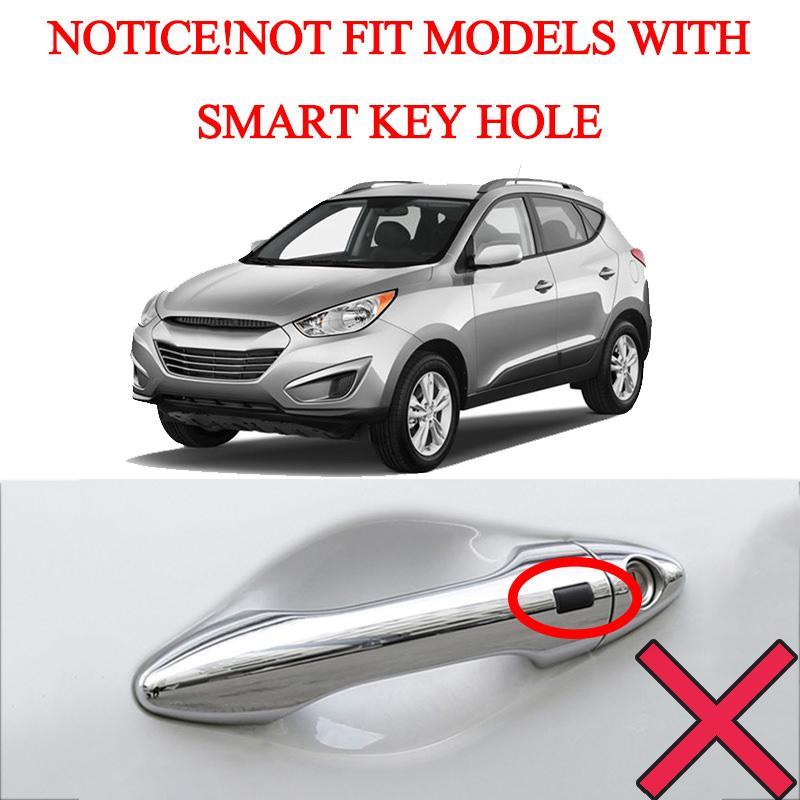 hyundai tucson ix35 lm chrom turgriff ausen tur abdeckung rahmen 2