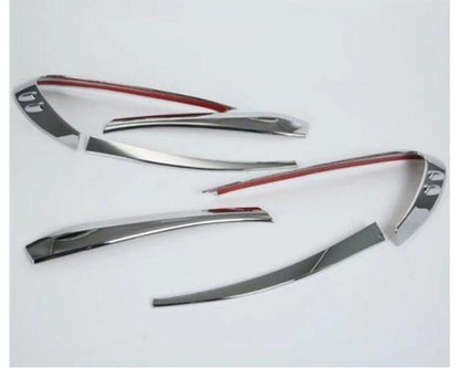 toyota c hr chrom abdeckung hinteres licht ruckleuchte hecklicht