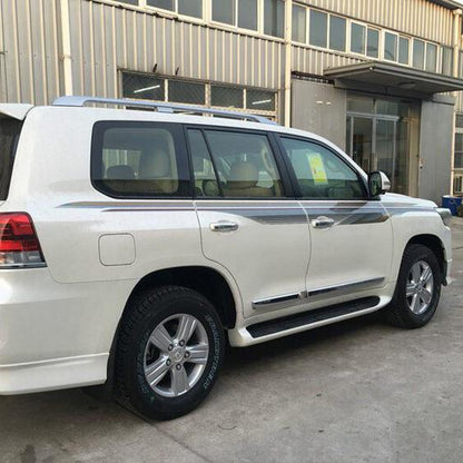 toyota land cruiser j200 chrom zierleisten seitenzierleisten turleisten