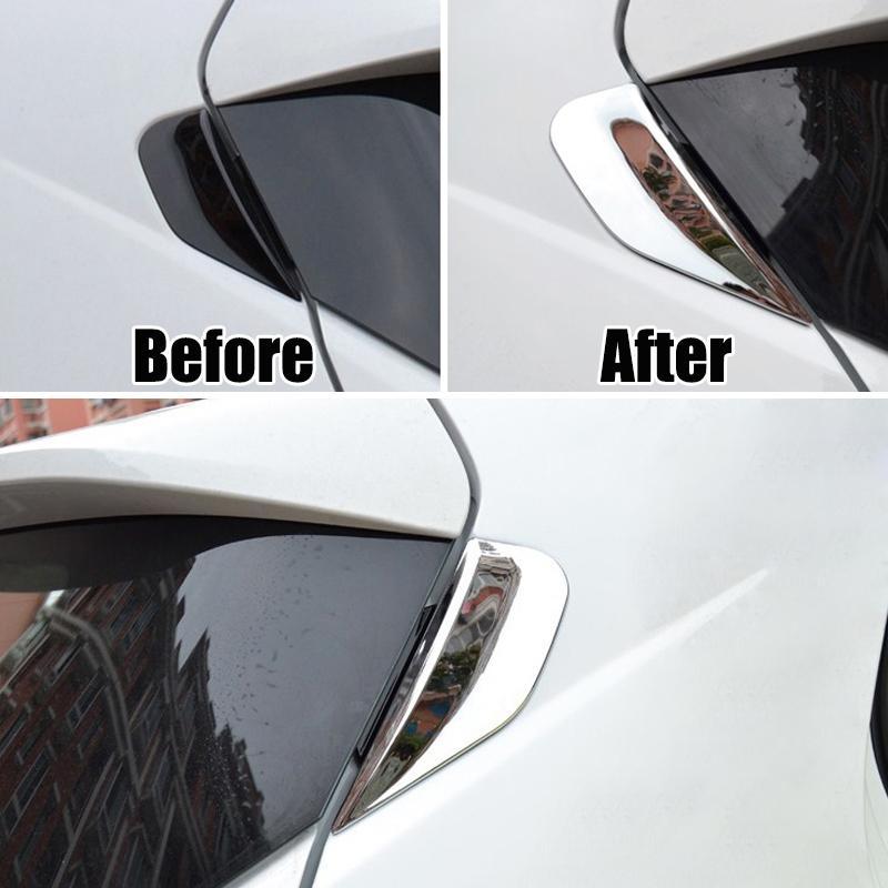 opel mokka chrom fenster hinten abdeckung rahmen