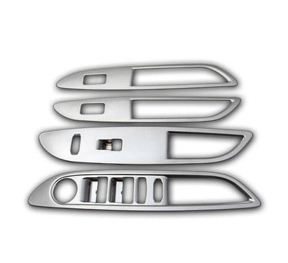 opel mokka chrom abdeckung fenster heber schalter taster rahmen