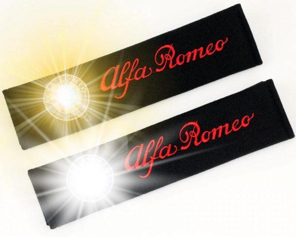 alfa romeo logo sicherheitsgurt schulter gurt polster