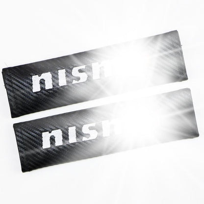 nissan juke nismo logo sicherheitsgurt schulter gurt polster carbon imitation