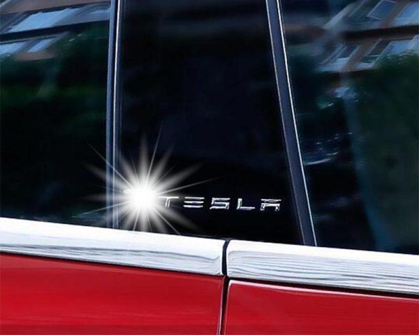 tesla model s x 3 aussen fenster aufkleber etikett dekoration 2 stueck