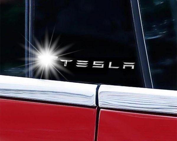 tesla model s x 3 aussen fenster aufkleber etikett dekoration 2 stueck