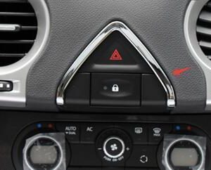 renault koleos 2 chrom warnblinker leuchte knopf schalter abdeckung