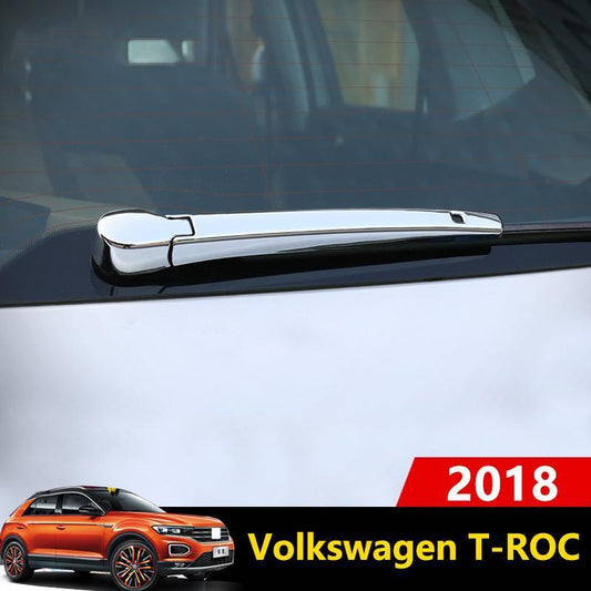 vw t roc mqb chrom heck wischerarm scheibenwischer abdeckung