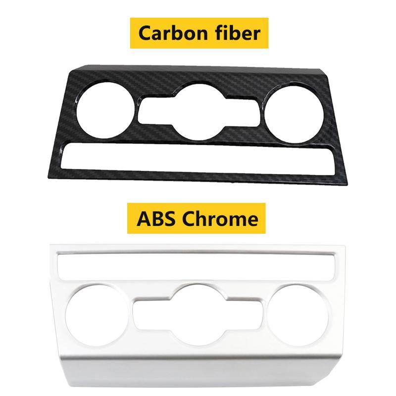 vw t roc mqb chrom carbon klimabedienteil heizungsbedienteil ac steuerung abdeckung rahmen