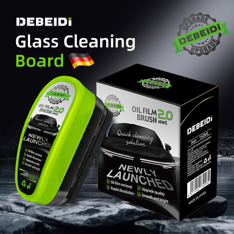 【Xcar】【First order discount】Car Glass Oil Film Brush Remover Automotive Glass Sponge Cleaning Brush