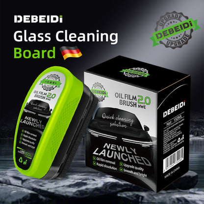 【Xcar】【First order discount】Car Glass Oil Film Brush Remover Automotive Glass Sponge Cleaning Brush