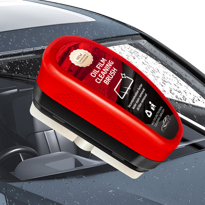【Xcar】【First order discount】Car Glass Oil Film Brush Remover Automotive Glass Sponge Cleaning Brush