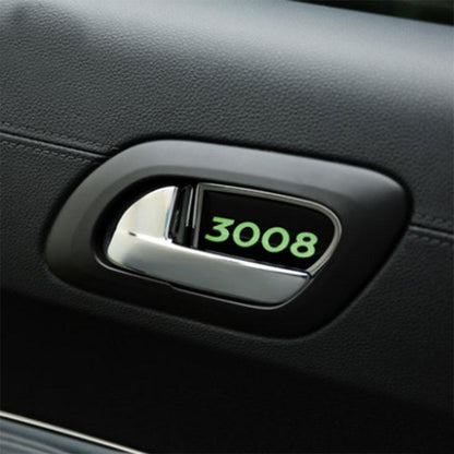peugeot 3008 tuergriff innen aufkleber abdeckung