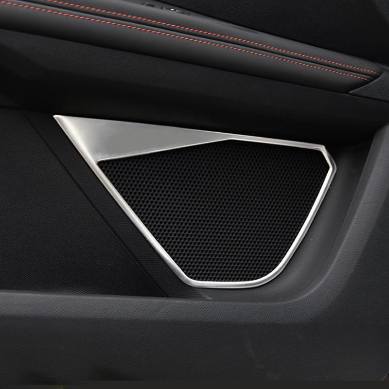 peugeot 3008 ii 5008 ii edelstahl tuer lautsprecher rahmen abdeckung blende