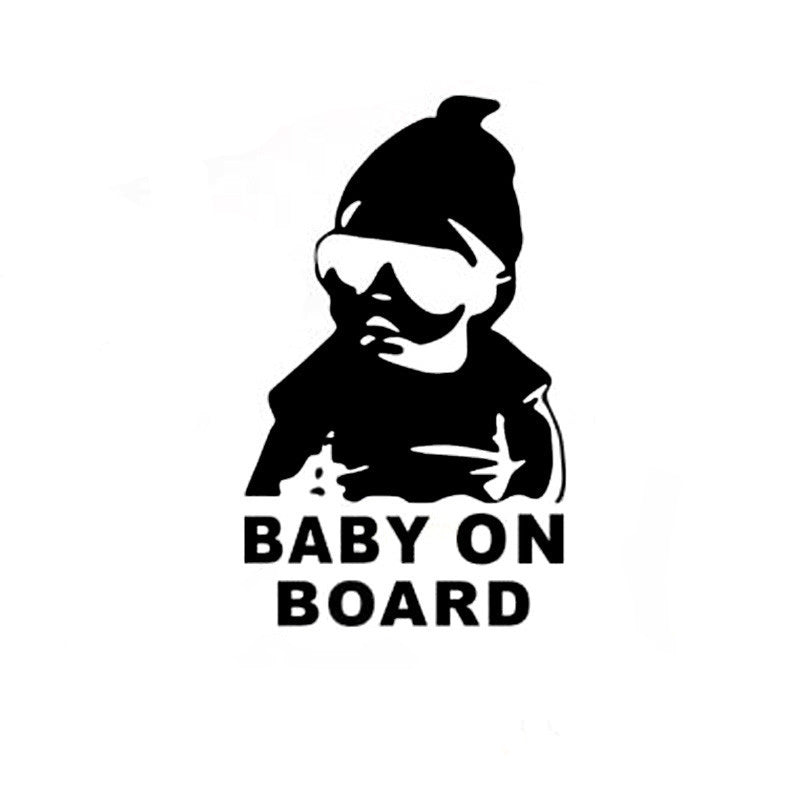 baby on board vinyl aufkleber sticker grafik