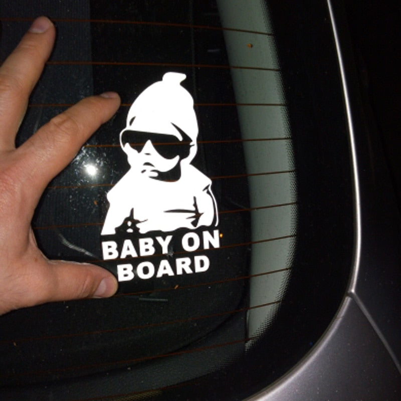 baby on board vinyl aufkleber sticker grafik