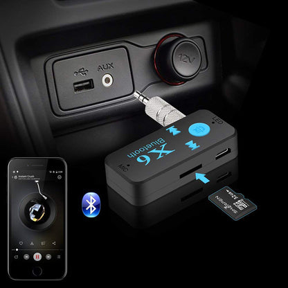 3 5mm aux bluetooth freisprechfunktion lautsprecher auto audio empfaenger