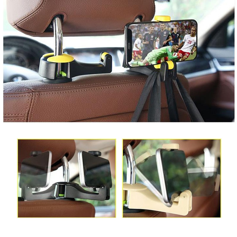 autositz kopfstuetze haken handyhalter tasche aufhaenger multifunktionsclip