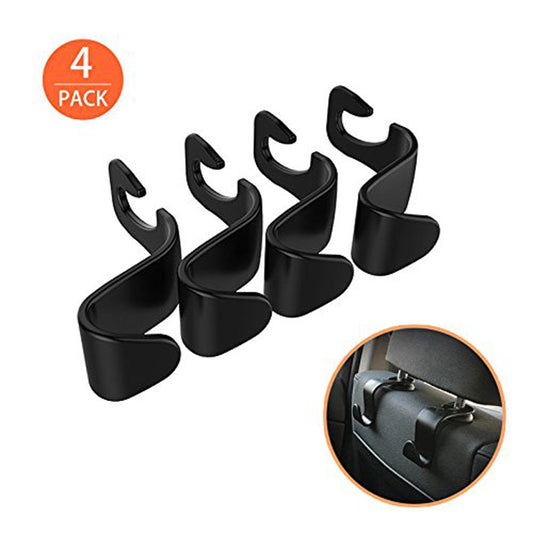 4er pack autositz kopfstuetze organizer aufhaenger aufbewahrung haken halterung