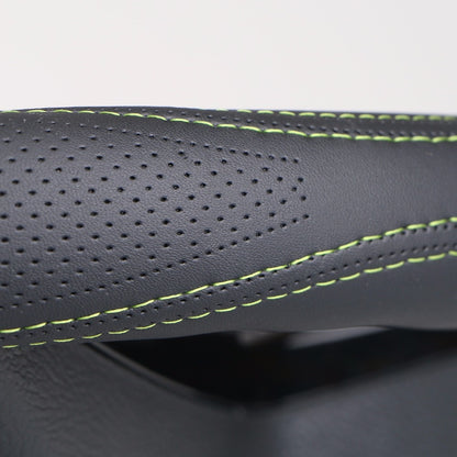 38cm universale auto lenkradabdeckung imitierte lederhuelle mit nahten