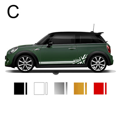 mini hatch cooper seitentuer aussendekoration aufkleber