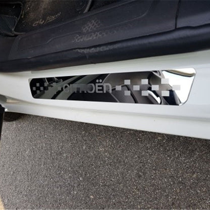 citroen c4 picasso ii chrom einstiegs leisten tuer schweller auflage abdeckung