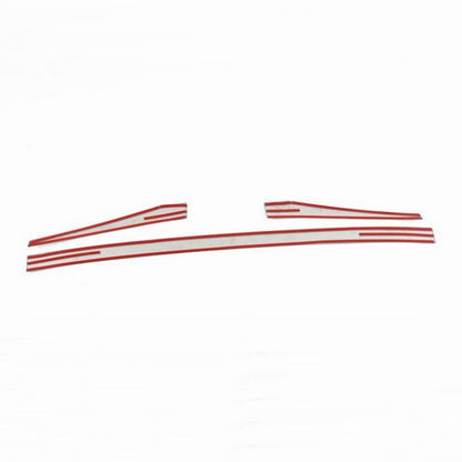 peugeot 2008 e 2008 edelstahl kofferraum gepaeckraum abdeckung hinten leiste