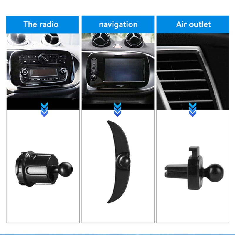 smart fortwo forfour handyhalterung mobiltelefon staender halter