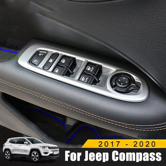 jeep compass fenster heber schalter taster tuer abdeckung