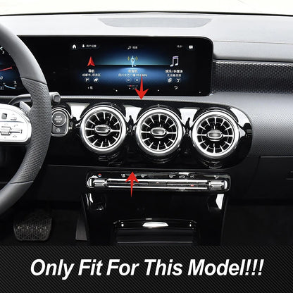 mercedes a w177 cla c118 armaturenbrett lueftduesen lueftung abdeckung rahmen 2