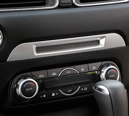 mazda cx5 kf chrom cd radio ladung schalter abdeckung