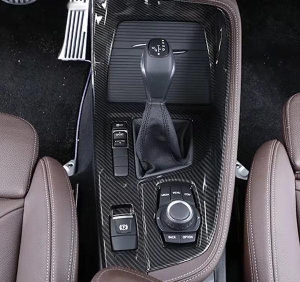 bmw x1 f48 x2 f39 carbon mittelkonsole schaltehebel getriebe gehaeuse abdeckung
