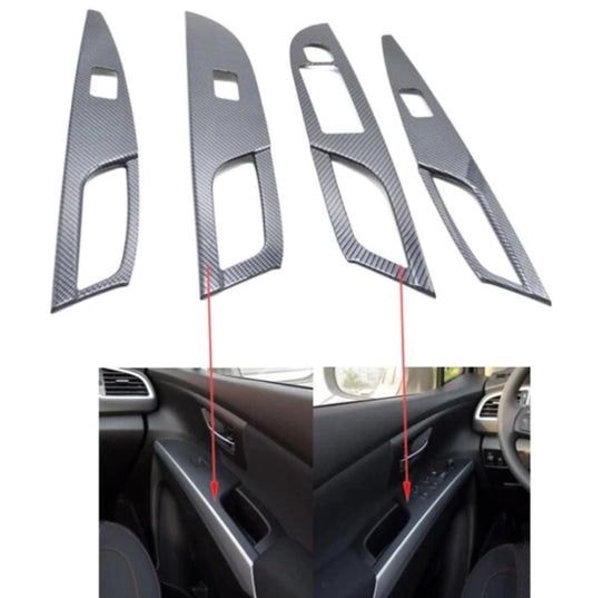 suzuki sx4 s cross 2 carbon fenster heber schalter taster abdeckung rahmen