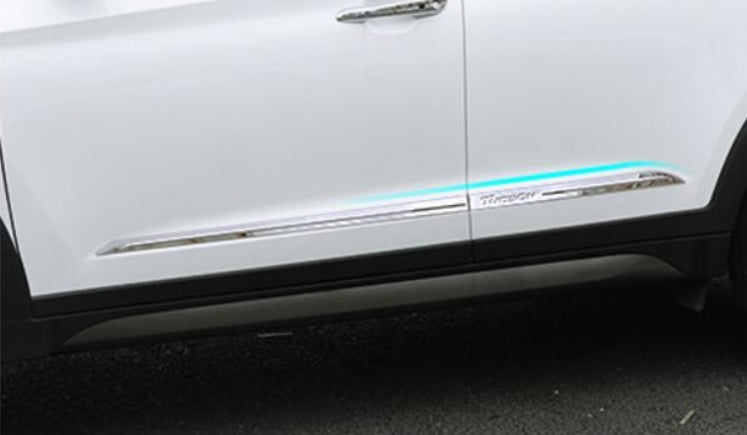 hyundai tucson 3 tl chrom zierleisten seitenzierleisten turleisten