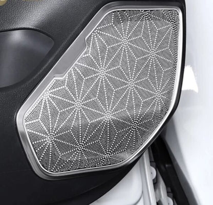 toyota rav4 xa50 tuer lautsprecher rahmen abdeckung blende